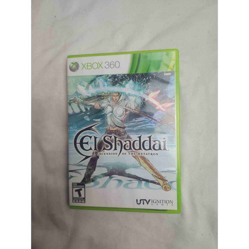 El Shaddai: Ascension of the Metatron (Microsoft Xbox 360, 2011) CIB Case Manual